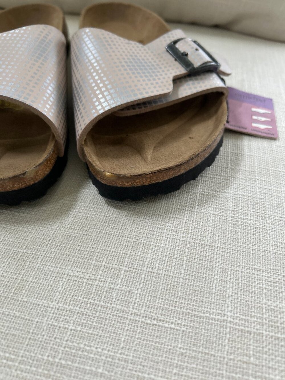 NWT Birkenstock Papillio ~ Catalina Cushion Buckle Strap Sandal ~ 39 ~ sz. 8 - Picture 9 of 9